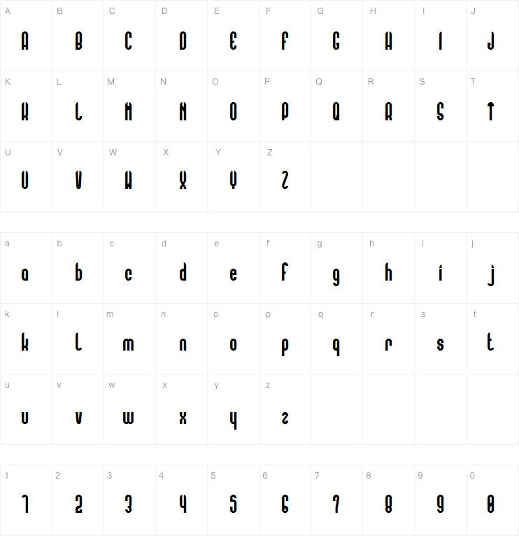 Florentine Amber字体