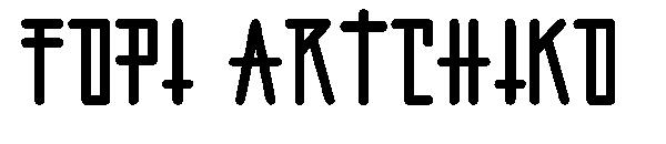 Fopi Artchiko字体