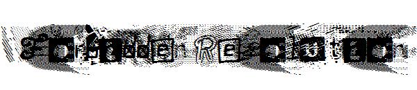 Forbidden Resolution字体