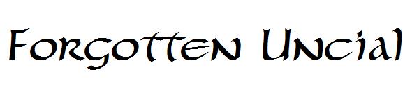 Forgotten Uncial字体