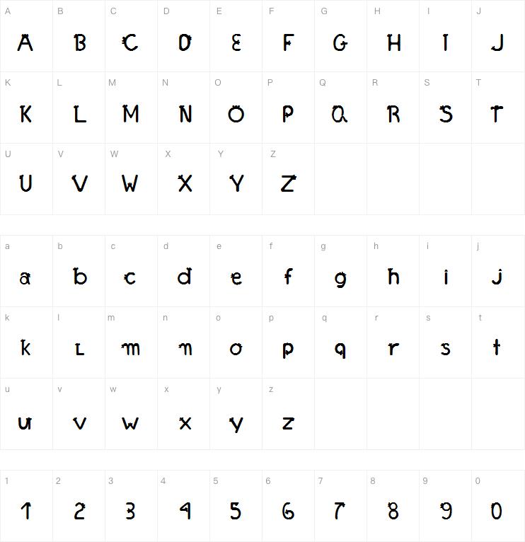 Franjinha字体