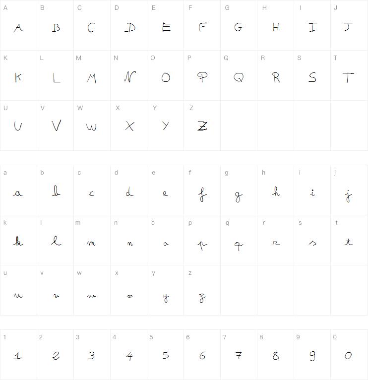 Fredo Manuscrite字体