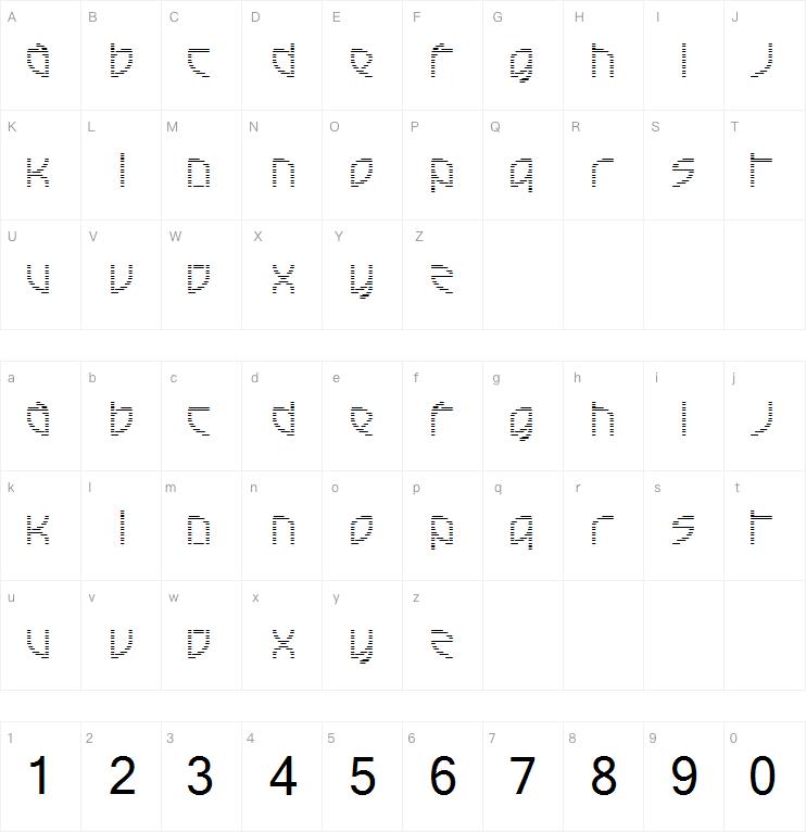 French Electric字体