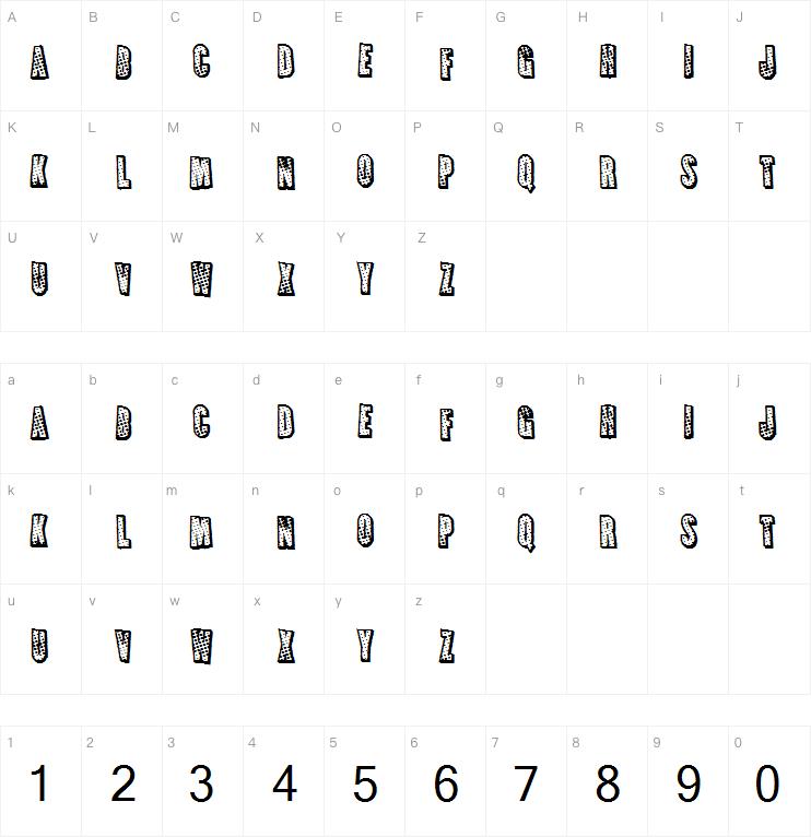 French Fries Apocalypse字体