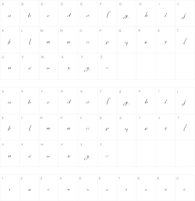 Freshly Thinking字体
