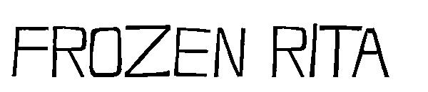 Frozen Rita字体