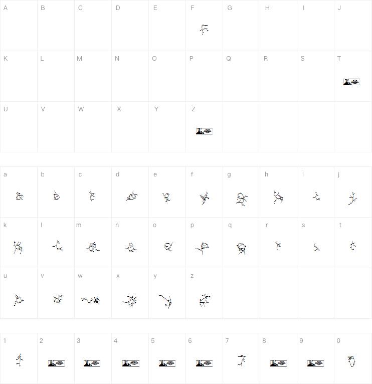 FTF Hutan Rantingee字体