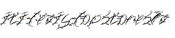 FTF Leafy Lopstonesia字体