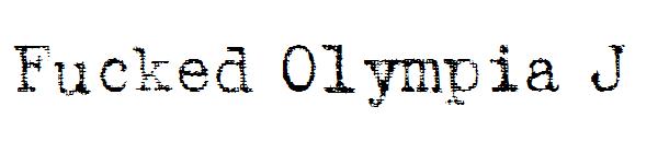 Fucked Olympia J字体