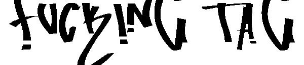 Fucking Tag字体