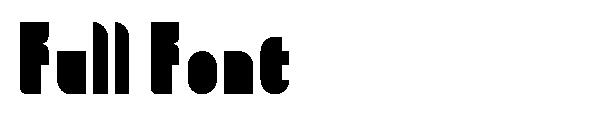 Full Font字体