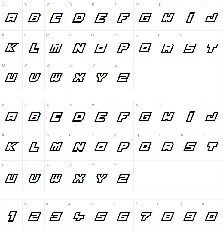 Full Pack 2025字体