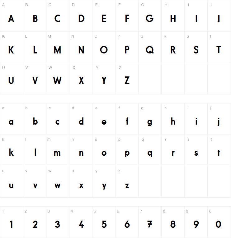 Fundamental Brigade字体