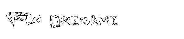 Fun Origami字体