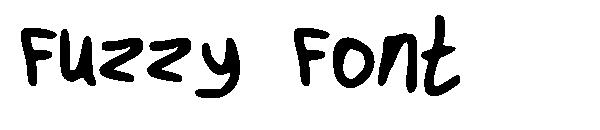 Fuzzy Font