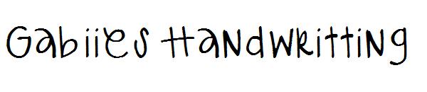 Gabiies Handwritting