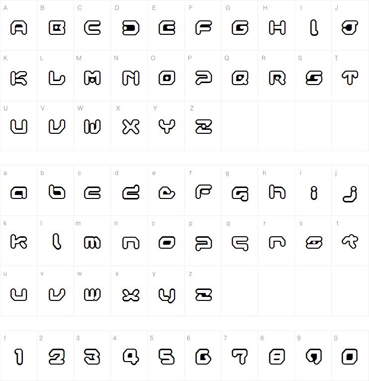 Gameboy Gamegirl字体