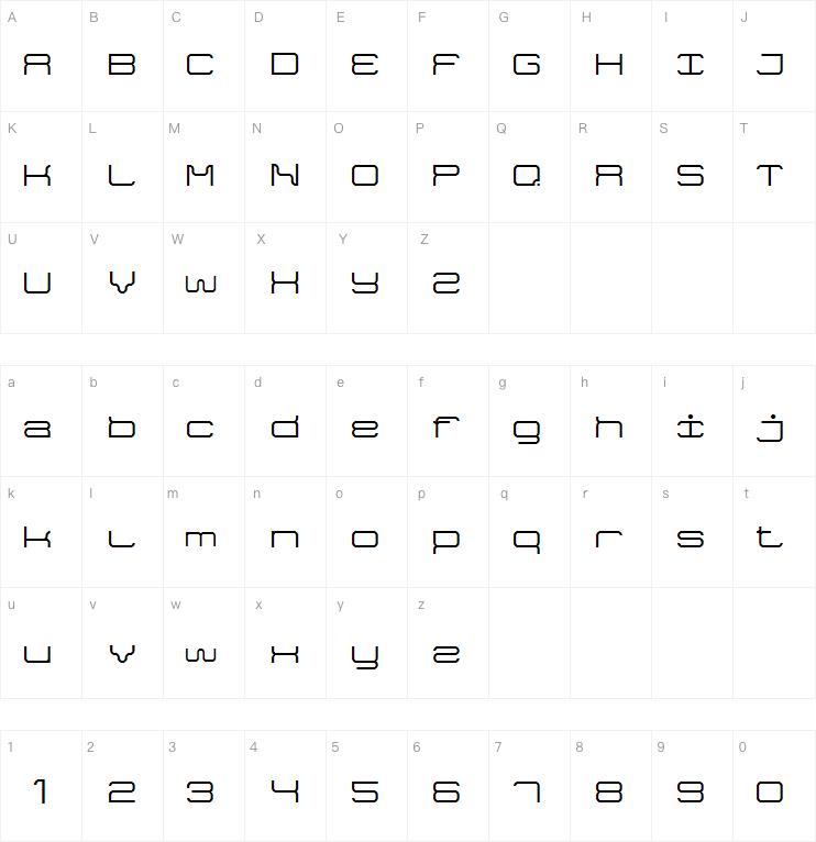 Game Font 7字体