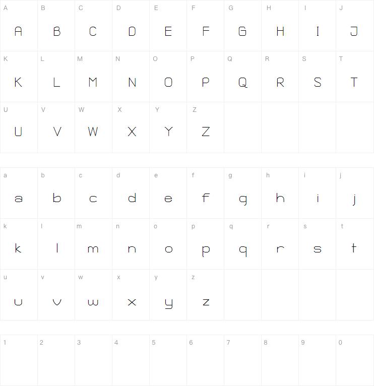 Ganix Apec字体