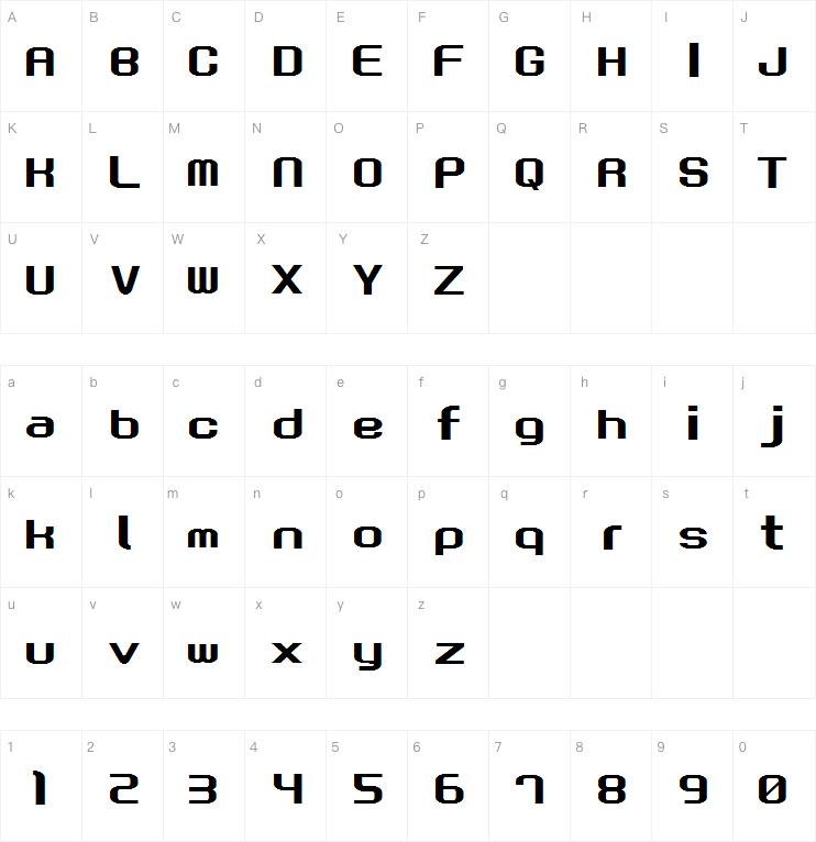 Gau Font Root字体