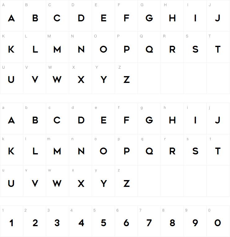 Geometos Rounded字体