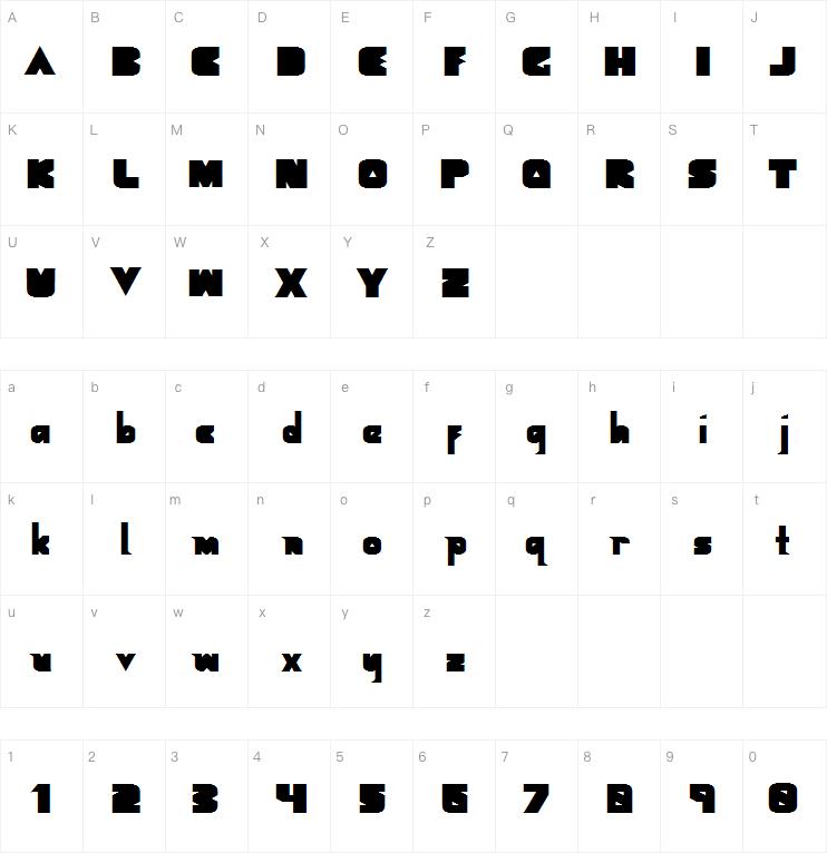 Geometric Black字体