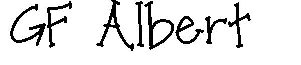 GF Albert字体