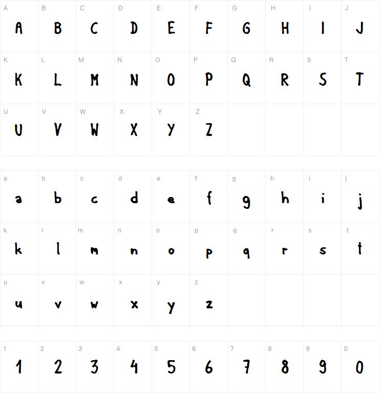 GF Matilda字体