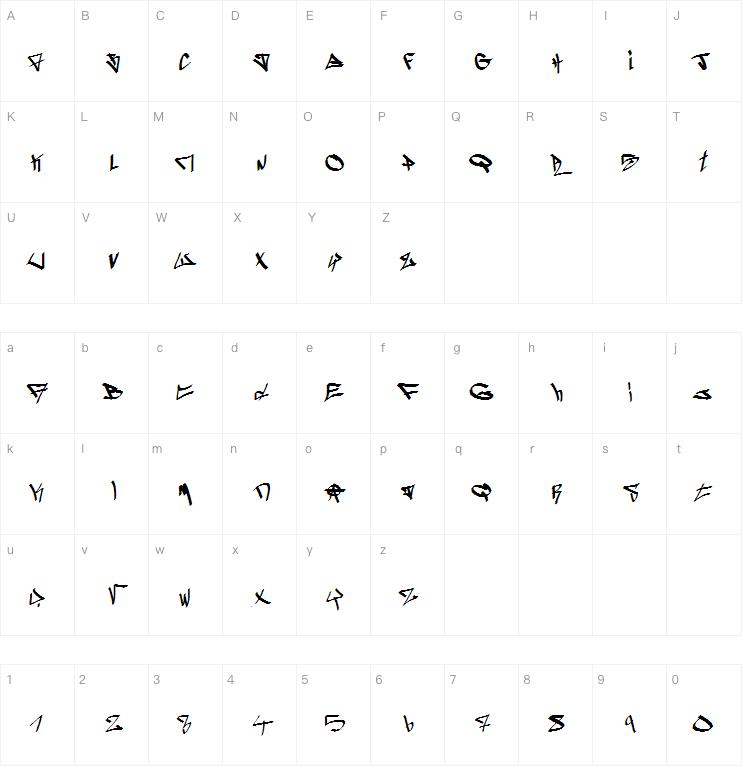 Ghetto-blasterz字体