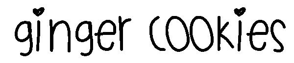 Ginger Cookies字体