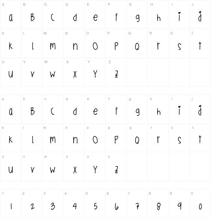 Ginger Cookies字体
