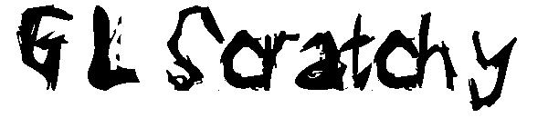 GL Scratchy字体