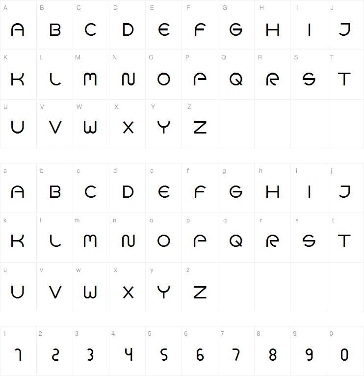 Goca Logotype Beta字体