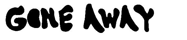 Gone Away字体