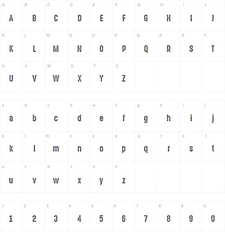 Gotcha Gothic字体