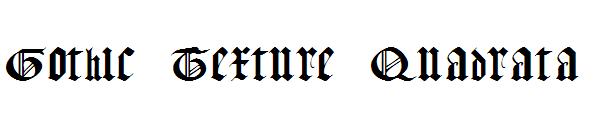 Gothic Texture Quadrata