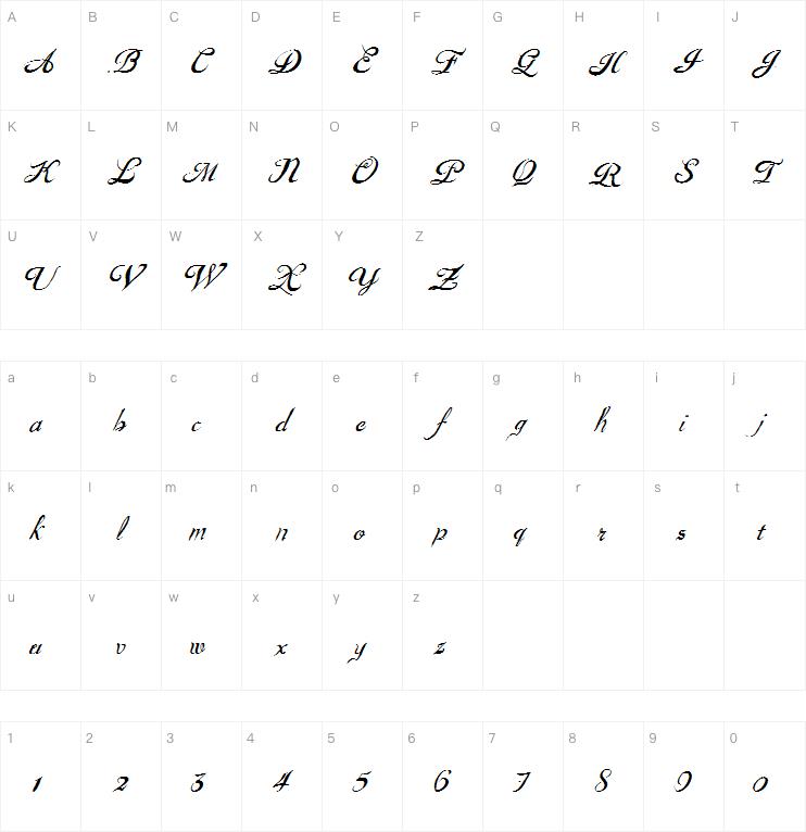 Goulden Treatise字体
