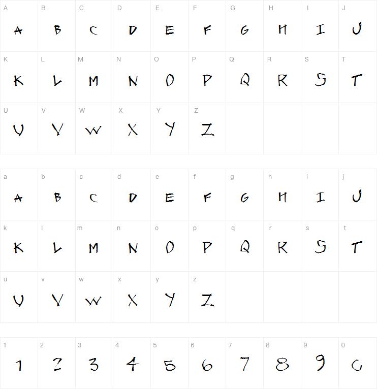 Graff Caps字体