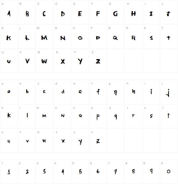 Grandious Vengeance字体