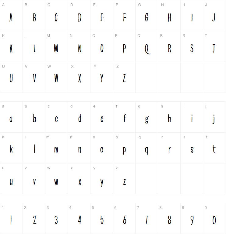 Greater than the sum of its parts字体