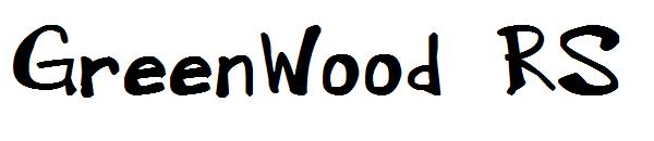 GreenWood RS字体
