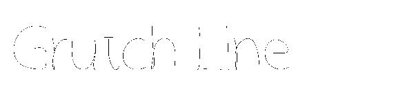 Grutch Line字体