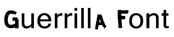 Guerrilla Font