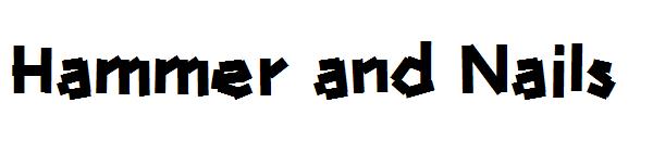 Hammer and Nails字体