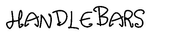 Handlebars字体