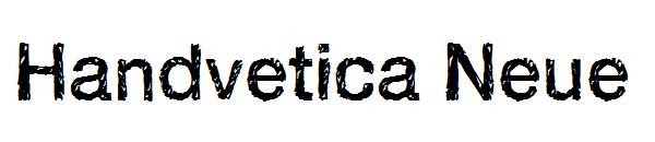 Handvetica Neue字体