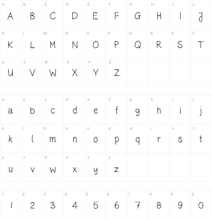 Handwriting CR字体