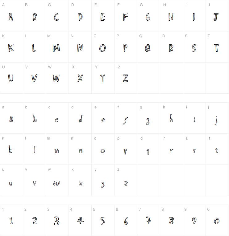 Hapole BMess字体