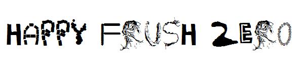 Happy Frush Zero字体