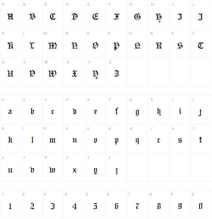 Headline Text字体
